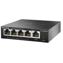 TP-LINK 5口千兆PoE交換機(jī) 4口PoEWeb網(wǎng)管交換機(jī) 監(jiān)控網(wǎng)絡(luò) 網(wǎng)線分線器 TL-SG2005P