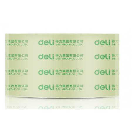 得力30369超市封箱膠帶60mm*100y*50um(卷)(高透)