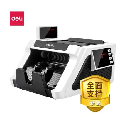 得力(deli)支持新版人民幣驗(yàn)鈔點(diǎn)鈔機(jī) 可充電智能語音國標(biāo)C級(jí)銀行專用商用驗(yàn)鈔點(diǎn)鈔機(jī)2170S