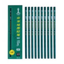 2B鉛筆（黑）	中華101	12支/盒