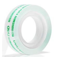 得力(deli) 易撕透明高粘文具膠帶/小膠帶 12mm*30Y(27.3m） 單卷裝