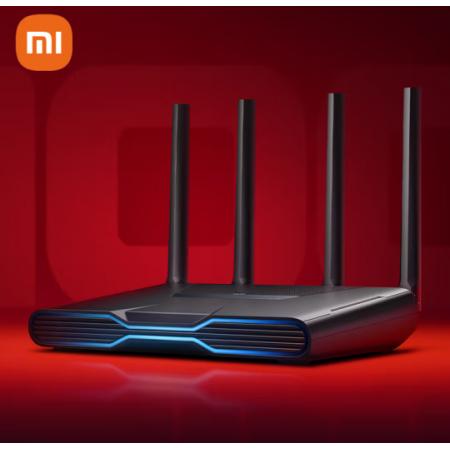 小米 Redmi 電競路由器 AX5400 路由器 5400兆無線速率 WiFi6增強(qiáng)版 全平臺游戲加速 RGB電競燈效