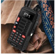 寶鋒 BAOFENG UV-6PLUS 旗艦版 對(duì)講機(jī)1-15公里 專業(yè)無(wú)線戶外商用民用 寶峰雙頻雙段調(diào)頻自駕游手臺(tái)（黑色）