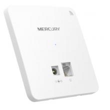 水星（MERCURY）MIAP300D 300M無線86型面板式AP 企業(yè)級酒店別墅wifi接入點 DC供電 AC管理