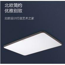 飛利浦（PILIPS）客廳燈L吸頂燈北歐現(xiàn)代簡約客廳臥室書房燈飾 兩室一廳 9290025155悅軒智能Wii 套餐