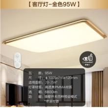 飛利浦 PHILIPS 臥室客廳餐廳燈led吸頂燈現(xiàn)代簡約燈具套餐 幻鏡兩室一廳 金色9290025176