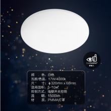 飛利浦（PHILIPS）led臥室書房兒童房現(xiàn)代簡約吸頂燈具 恒妍17W 6500K冷白光 9290026532