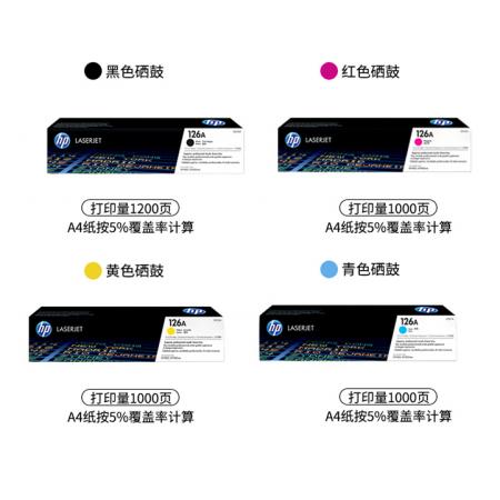 硒鼓	惠普CE313A（126A）品紅鼓