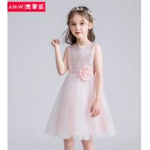 奧蒙威 跳舞兒童連衣裙 表演服夏季裙子