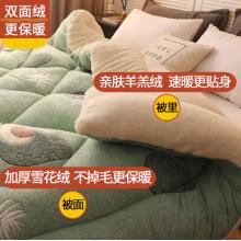 南極人NanJiren 被子被芯 加絨冬被單人加厚學生秋冬被 冬季空調被 5斤 150*200cm