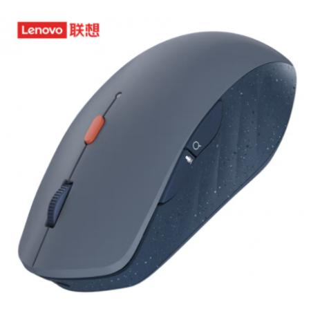 聯(lián)想好小橙智能語音鼠標(biāo) 無線藍牙雙模式 Type-C充電鼠標(biāo) 輕音按鍵 語音輸入打字翻譯 好困藍