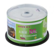 紫光（UNIS）DVD+R DL 光盤 刻錄盤 8.5G  桶裝50片