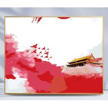 油彩畫    G16630*40畫布+顏料+畫筆