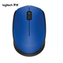 羅技（Logitech）M170鼠標(biāo) 無(wú)線鼠標(biāo) 辦公鼠標(biāo) 對(duì)稱鼠標(biāo) 藍(lán)色 帶無(wú)線2.4G接收器