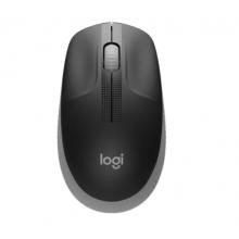 羅技（Logitech）M190無(wú)線鼠標(biāo) 大手鼠標(biāo)-工業(yè)灰