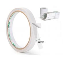 雙面膠	得力 12mm*10y(9.1m/卷)