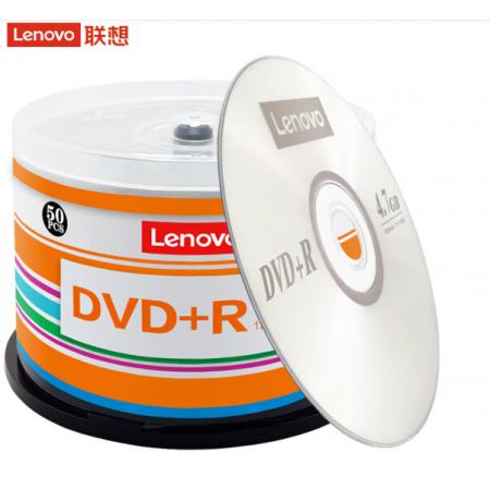 聯(lián)想（Lenovo）DVD+R 光盤/刻錄盤 16速4.7GB 辦公系列 桶裝50片 空白光盤