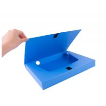得力(deli)15只35mmA4塑料文件盒 加厚檔案盒 財務(wù)用品  27042