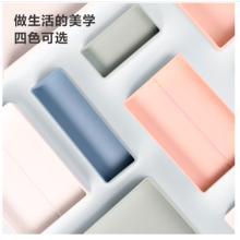 得力紐賽(NUSIGN) 辦公收納6件套 德國創(chuàng)意設(shè)計DIY文件架文件框盤桌面收納新人入職套裝 凈白NS001