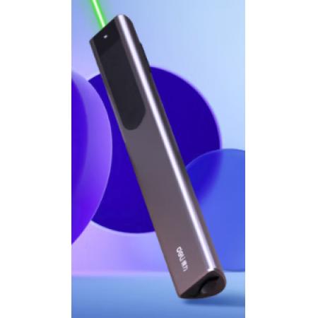翻頁筆	得力  2811 可充電便攜式翻頁筆 銀灰色