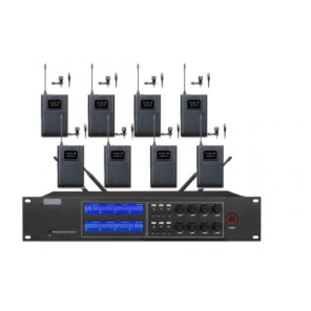一拖八無線領夾話筒   TUCSON   TS-6600