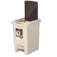 塑料帶蓋垃圾桶 12L