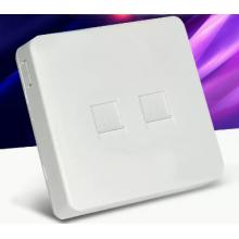 網(wǎng)線面板	名開電氣	面板明裝（雙口）
