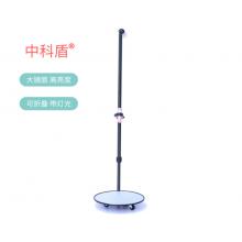 車底檢查鏡 安檢用凸面鏡搜查廣角鏡帶底輪LED燈GP913
