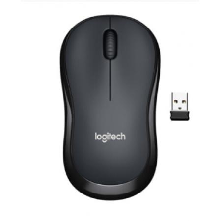 羅技（Logitech）M220 鼠標(biāo) 無線鼠標(biāo) 辦公鼠標(biāo) 對稱鼠標(biāo) 灰黑色 帶無線接收器