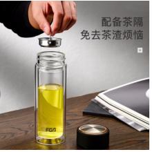 帶茶隔水杯	富光500ML雅黑
