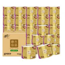 清風(fēng)（APP）卷紙 原木金裝 4層180克衛(wèi)生紙巾27卷(新老包裝隨機(jī)發(fā)貨）