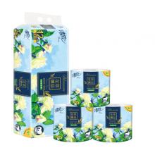 清風(fēng)（APP）卷紙 原木純品金裝系列 衛(wèi)生紙4層加厚200克*10卷