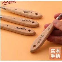 蒙瑪特(Mont Marte)刮刀4號(hào) 美術(shù)水粉丙烯油畫(huà)繪畫(huà)調(diào)色刀畫(huà)畫(huà)顏料肌理刀 尖頭鏟刀畫(huà)材工具M(jìn)CG0059
