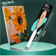 蒙瑪特(Mont Marte)刮刀17號 油畫棒刮刀美術(shù)水粉丙烯油畫繪畫調(diào)色刀畫畫顏料肌理刀尖頭鏟刀畫材工具MCG0064