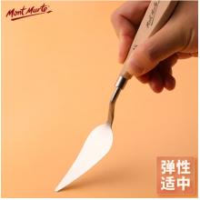 蒙瑪特(Mont Marte)刮刀17號(hào) 油畫棒刮刀美術(shù)水粉丙烯油畫繪畫調(diào)色刀畫畫顏料肌理刀尖頭鏟刀畫材工具M(jìn)CG0064