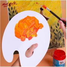 蒙瑪特(Mont Marte)顏料調(diào)色盤(pán)30*40cm 雙面可用調(diào)色板美術(shù)學(xué)生畫(huà)畫(huà)用顏料盤(pán) 光滑易清洗大號(hào)繪畫(huà)盤(pán)MAPL000