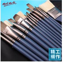 蒙瑪特(Mont Marte)油畫(huà)筆15支裝 丙烯繪畫(huà)筆兒童水彩顏料畫(huà)畫(huà)筆美術(shù)專(zhuān)用勾線筆 排筆學(xué)生水粉筆套裝BMHS0036