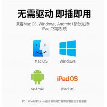 綠聯(lián) Type-C擴(kuò)展塢 USB-C轉(zhuǎn)雙HDMI雙屏異顯拓展塢千兆網(wǎng)線口轉(zhuǎn)接頭HUB分線器3.0 適用蘋果筆記本轉(zhuǎn)換器九合一