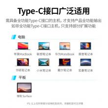 綠聯(lián)Type-C擴(kuò)展塢雙HDMI/DP四屏異顯拓展塢桌面USB-C分線器網(wǎng)線轉(zhuǎn)接頭雷電3/4蘋果MacBook筆記本通用M1/2芯片