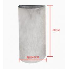三匠鐵皮桶圓形加厚文件架辦公室編織袋撐口器集包架文件袋打包架  40*80CM