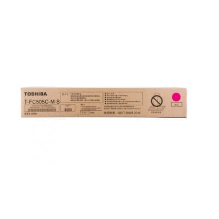 東芝（TOSHIBA）T-FC505C-M-S原裝碳粉（墨粉）1支 紅色（適用FC-2000/2500/2505/3005/3505/4505/5005）