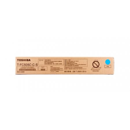 東芝（TOSHIBA）T-FC505C-C-S原裝碳粉（墨粉）1支 青色（適用2000/2500/2505/3005/3505/4505/5005）