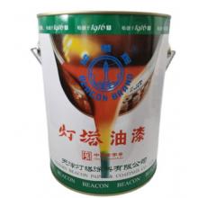 燈塔牌油漆 800克 亮紅色