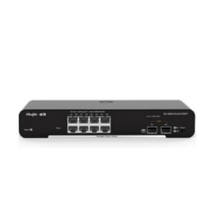 8口千兆網(wǎng)絡(luò)交換機(jī) 銳捷 RG-NBS3100-8GT 2SFP