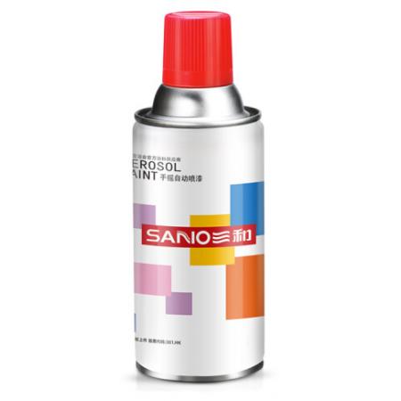 自噴漆	白色瓶裝 三和（SANVO）  350ML