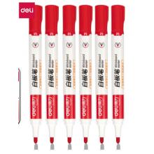 得力(deli)白板筆 紅色  6817 單支
