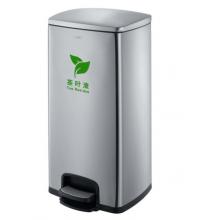 茶渣桶	腳踏8L 銀鋼
