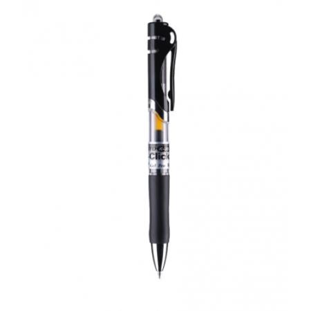 晨光（MG） 按動式簽字筆k35/0.5mm筆芯 學(xué)生用考試專用水性筆 辦公經(jīng)典按動筆子彈頭寫字筆 k35黑色單支