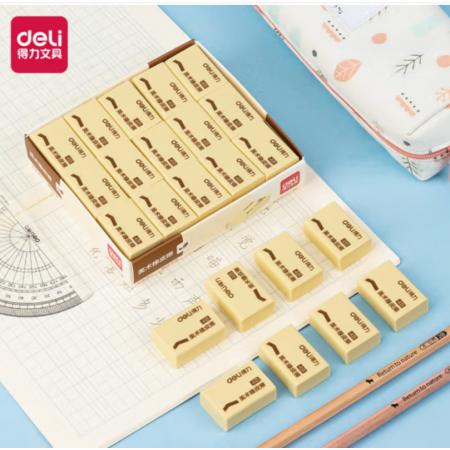 得力(deli)橡皮擦4B 7534 30塊/盒