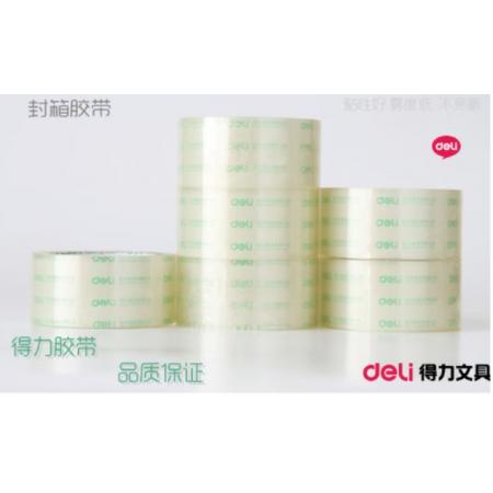 膠帶	得力30203 48mm*60y*50um(6卷/筒)(高透)
